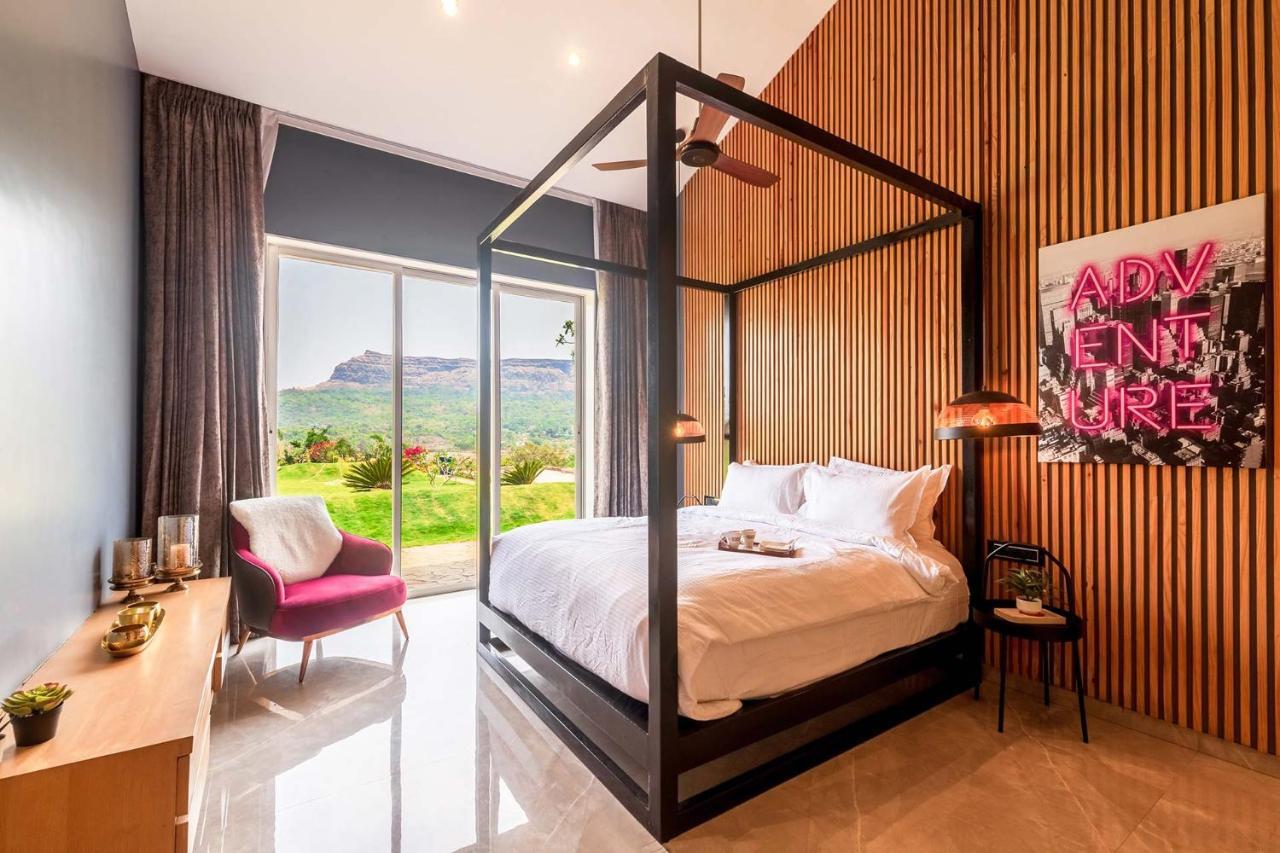 Stayvista'S Villa 107 At Canary Farms - Pure Veg With Huge Lawn, Pool And Home Theatre Lonavala Exteriör bild