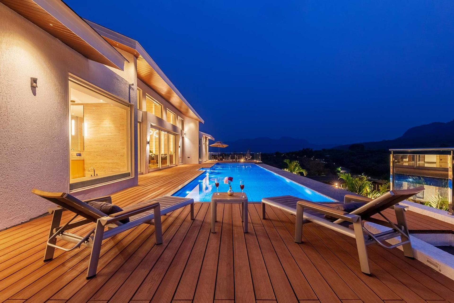 Stayvista'S Villa 107 At Canary Farms - Pure Veg With Huge Lawn, Pool And Home Theatre Lonavala Exteriör bild
